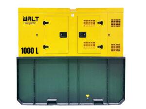 Silent Diesel Generator with 1000L fuel tank