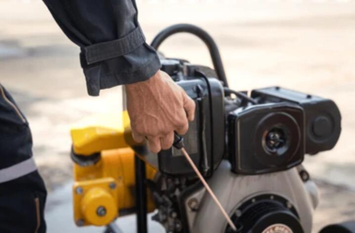 recoil start of air-cooled diesel geenrator