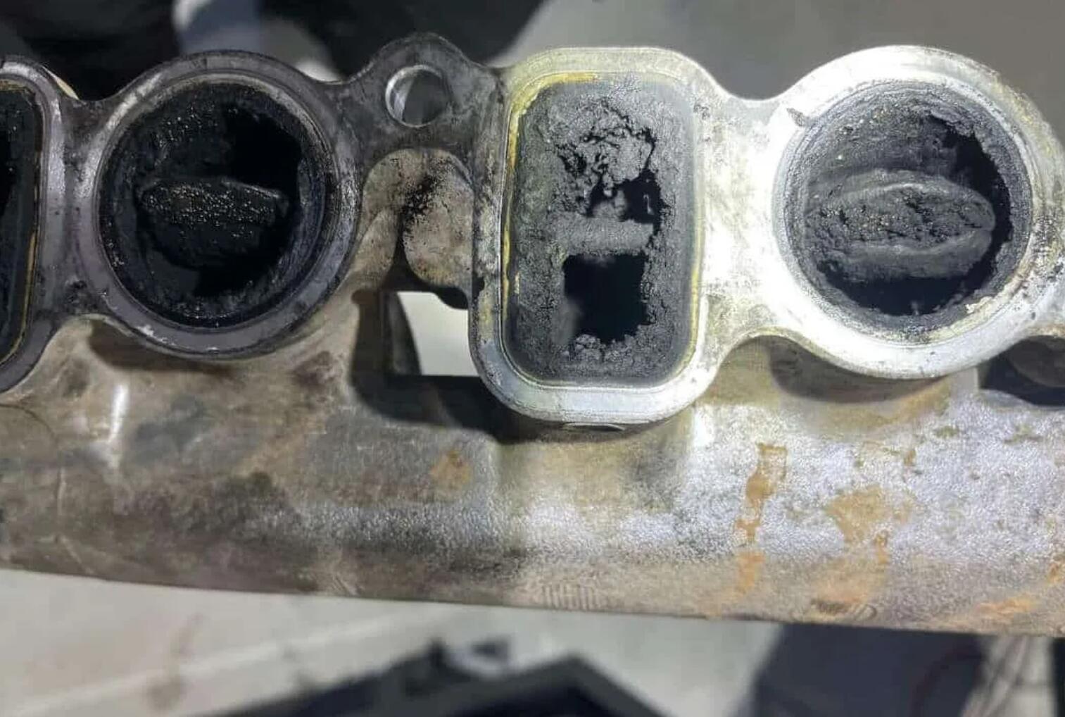 diesel exhaust carbon buildup