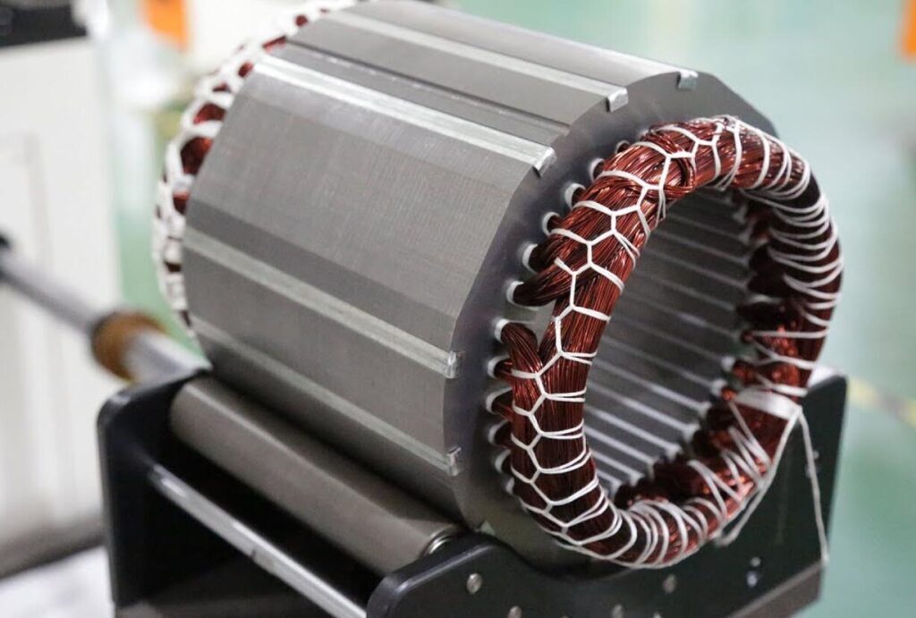 Diesel generator alternator winding inspection for low voltage faults