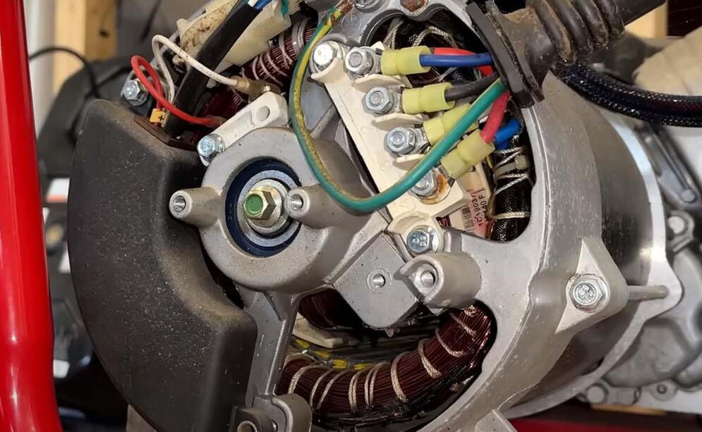 Generator AVR and sensing wiring inspection for low voltage troubleshooting